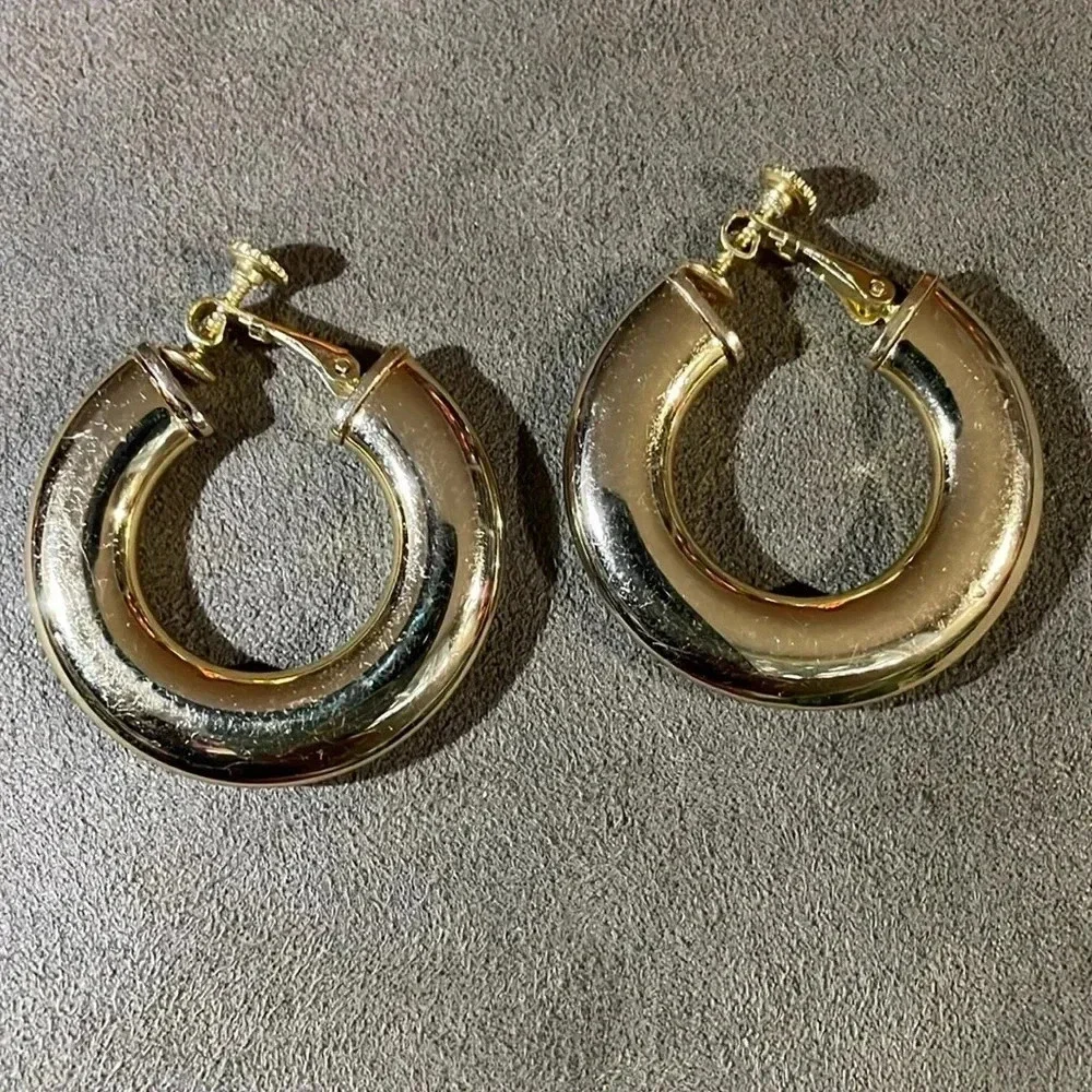 Vintage Napier bubble hoops